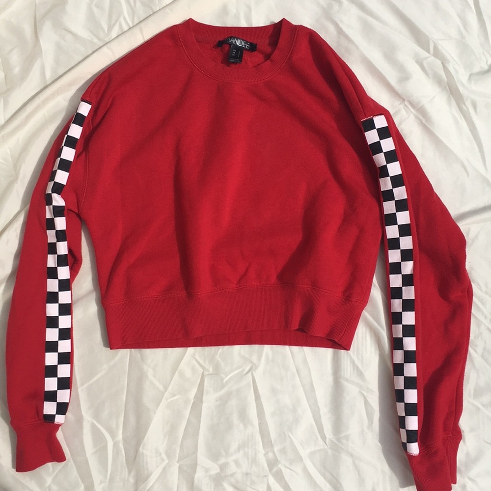 Mandee cropped sweatshirt